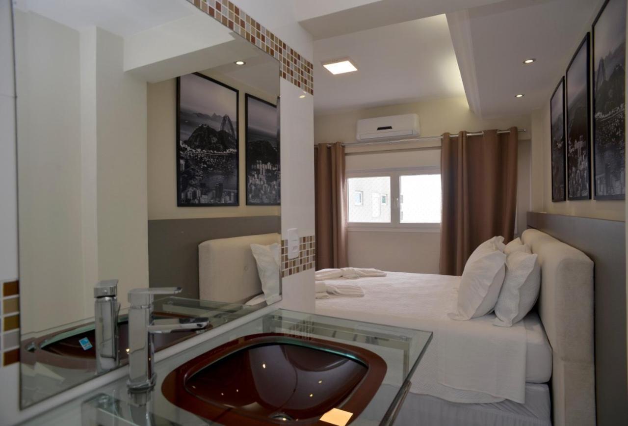 Apartmán Frente Mar Pe Na Areia, Na Av Atlantica Balneário Camboriú Exteriér fotografie